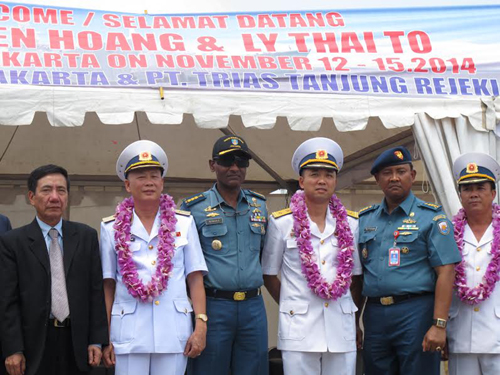Tàu Hải quân Việt Nam thăm chính thức Indonesia