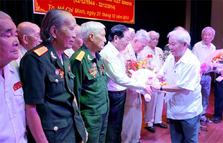Họp mặt truyền thống Tổng cục Chính trị tại TP Hồ Chí Minh