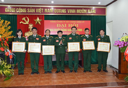 Các đơn vị tổ chức Đại hội Thi đua Quyết thắng giai đoạn 2009–2014