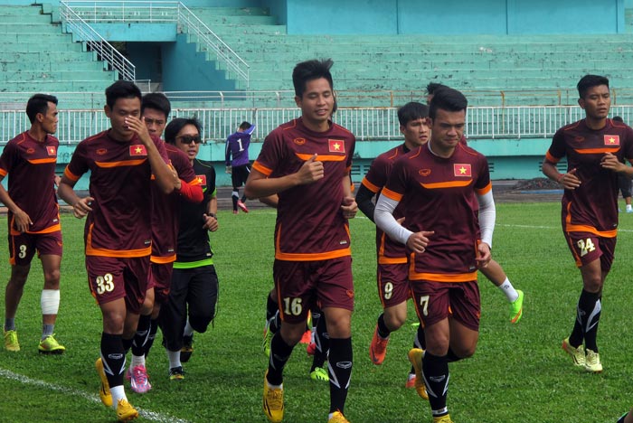 ĐT Việt Nam sẵn sàng đối đầu với Malaysia