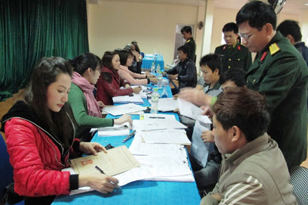 Tiếp nhận quân nhân xuất ngũ đăng ký học nghề