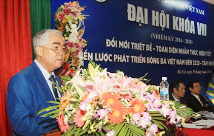 Ông Lê Hùng Dũng đắc cử Chủ tịch VFF khóa VII