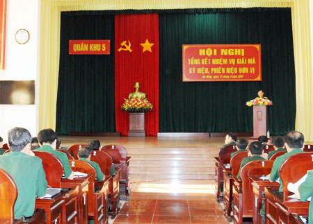Quân khu 5: Sắp xếp 1.741 thông tin đơn vị cần giải mã
