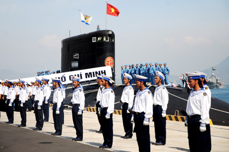 Lễ thượng cờ cấp Quốc gia Tàu ngầm HQ-182 và HQ-183