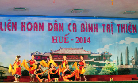 Liên hoan dân ca Bình-Trị-Thiên năm 2014 
