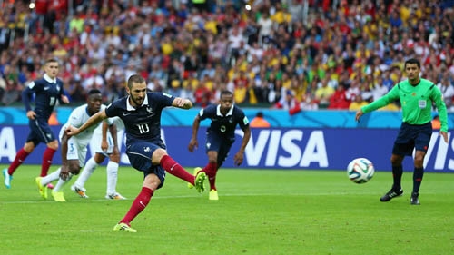 Pháp - Honduras: 3-0