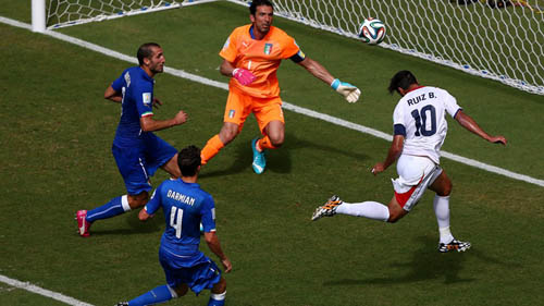 Costa Rica giành vé đi tiếp, ĐT Anh bị loại