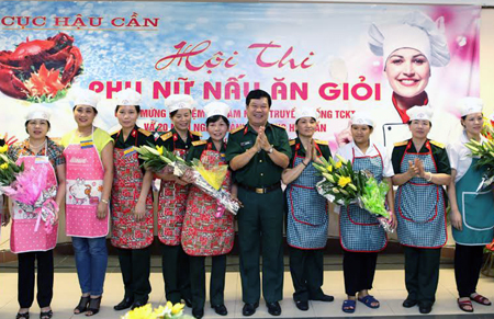 Cục Hậu cần, Tổng cục Kỹ thuật: Thi phụ nữ nấu ăn giỏi năm 2014