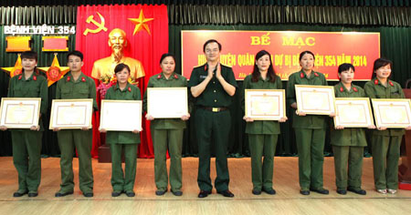 Huấn luyện quân nhân dự bị 100% đạt khá, giỏi