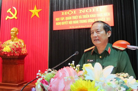 Học viện Hậu cần: Tổ chức quán triệt, triển khai Nghị quyết Trung ương 9 (khóa XI)