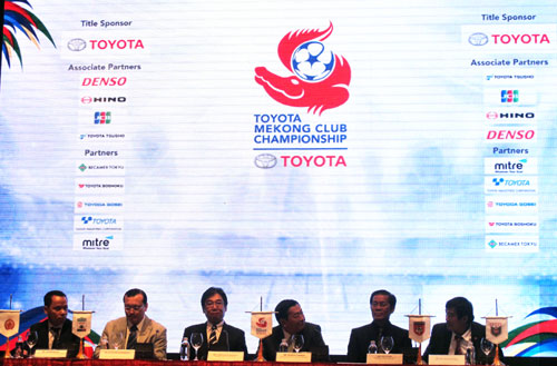 Toyota tài trợ giải bóng đá khu vực sông Mê Kông ở Việt Nam