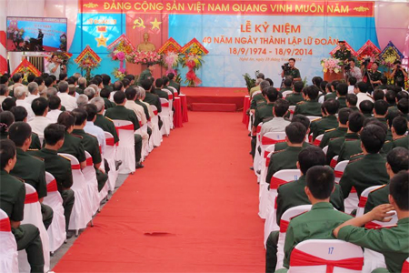 Kỷ niệm 40 năm ngày thành lập Lữ đoàn thông tin 80 