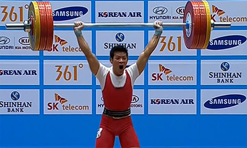 Lực sĩ Thạch Kim Tuấn chỉ giành HCB