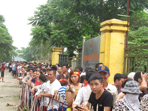 Hết vé trận đấu  giữa U19 Việt Nam và U19 Myanmar