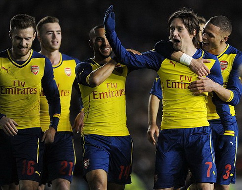 Vòng 5 Cup FA: Arsenal đối đầu với Middlesbrough