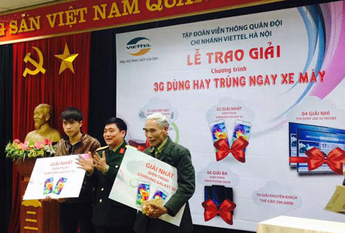 Viettel tri ân khách hàng tại Hà Nội