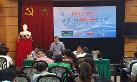 1.300 VĐV tham dự Giải chạy Báo Hànộimới mở rộng