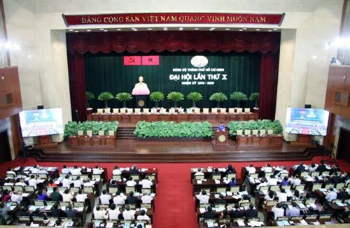 Đại hội đại biểu Đảng bộ TP Hồ Chí Minh lần thứ X họp phiên trù bị
