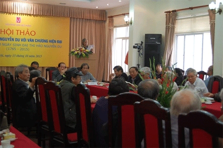 Hội thảo “Ảnh hưởng Nguyễn Du với văn chương hiện đại”