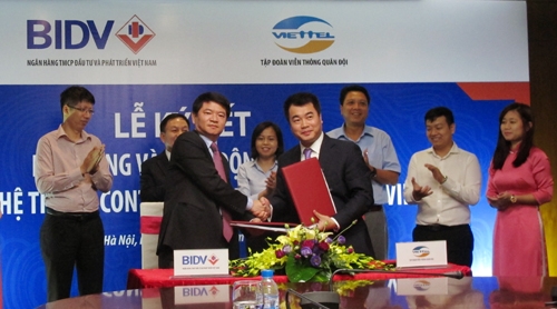 BIDV và Viettel ký kết hợp đồng xây dựng hệ thống Tổng đài giao tiếp khách hàng