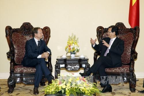 Thủ tướng Nguyễn Tấn Dũng tiếp Đại sứ, Trưởng phái đoàn EU tại Việt Nam