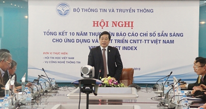 Tổng kết 10 năm thực hiện báo cáo chỉ số sẵn sàng ứng dụng và phát triển CNTT-TT Việt Nam