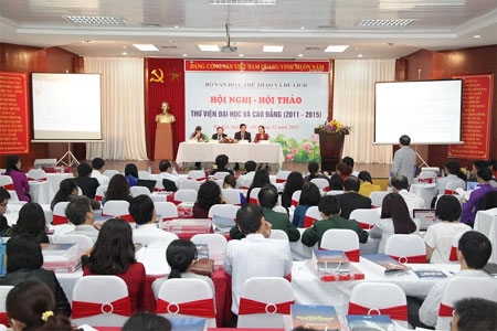 Hội nghị về công tác thư viện đại học và cao đẳng giai đoạn 2011-2015
