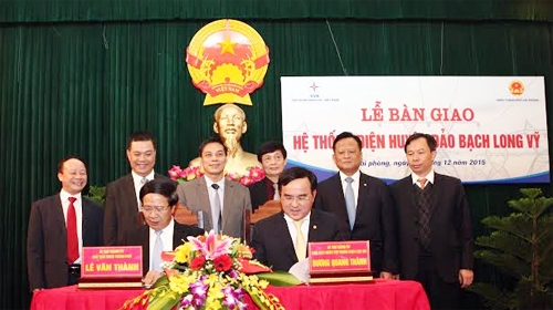 Bàn giao, quản lý hệ thống điện huyện đảo Bạch Long Vĩ