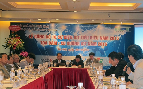 Công bố 10 sự kiện công nghệ thông tin tiêu biểu năm 2015