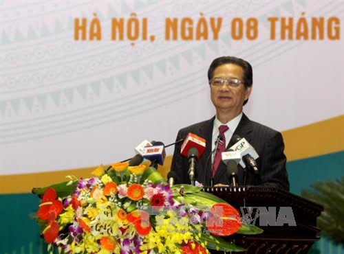 Thủ tướng Nguyễn Tấn Dũng: Tập trung rà soát, hoàn thiện cơ chế, chính sách thực hiện Chương trình xây dựng nông thôn mới 