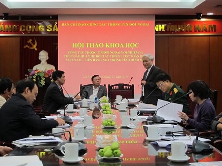 Thúc đẩy quan hệ Việt Nam - LB Nga trong tình hình mới