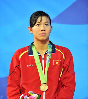 Kình ngư Ánh Viên: Từ SEA Games hướng về Olympic Rio de Janeiro 2016