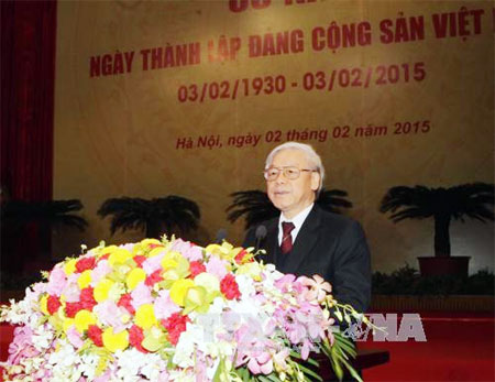 Tổng Bí thư Nguyễn Phú Trọng: Đảng ta một lòng một dạ chiến đấu, hy sinh vì Tổ quốc, vì nhân dân 