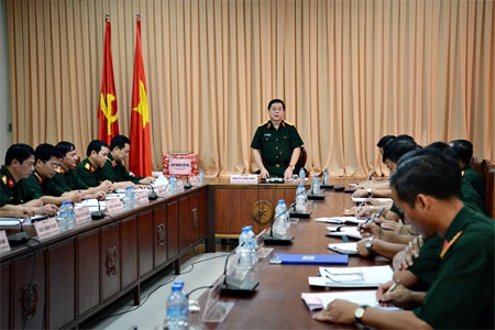 Đoàn công tác Tổng cục Chính trị kiểm tra tại Sư đoàn 330 và Bộ CHQS tỉnh An Giang