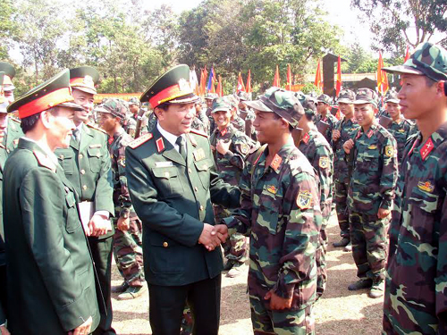 Trung đoàn 24: Phát động thi đua cao điểm 