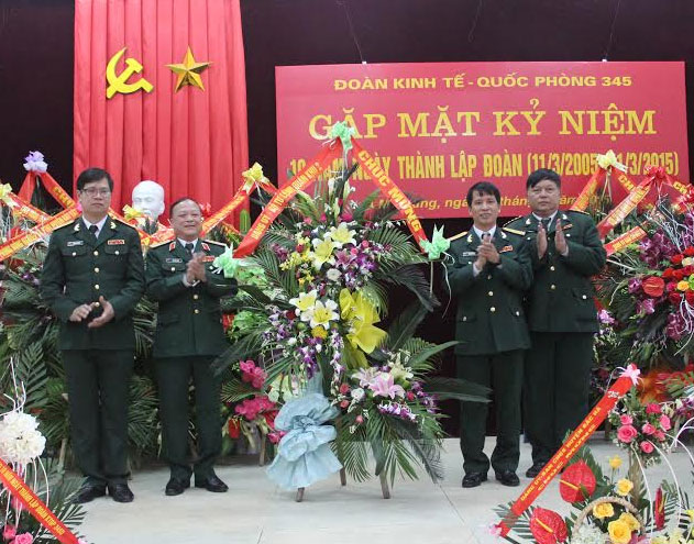 Đoàn KT- QP 345 kỷ niệm 10 năm ngày thành lập 