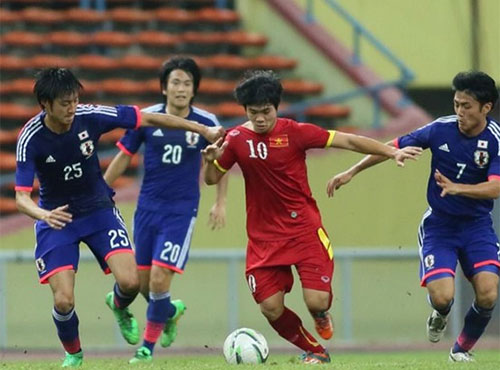 Đánh bại Olympic Việt Nam, Nhật Bản dẫn đầu bảng I