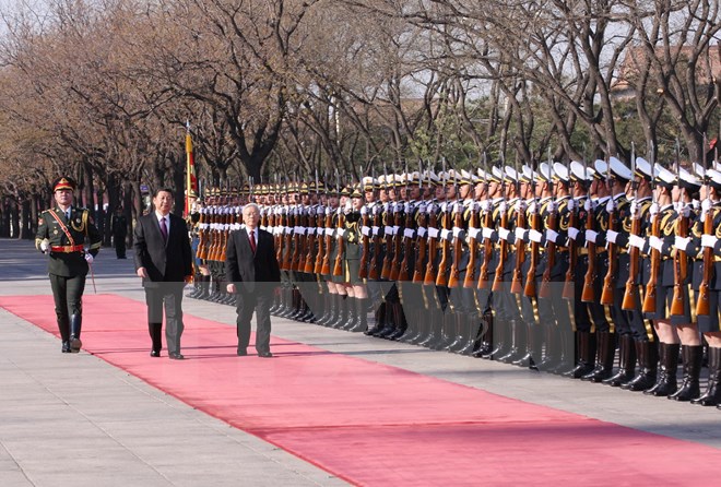 Truyền thông Trung Quốc đưa đậm nét chuyến thăm của Tổng Bí thư Nguyễn Phú Trọng 