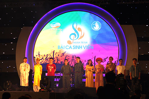 Sinh viên Hà Nội “cháy” hết mình với “Hành trình bài ca sinh viên năm 2015”