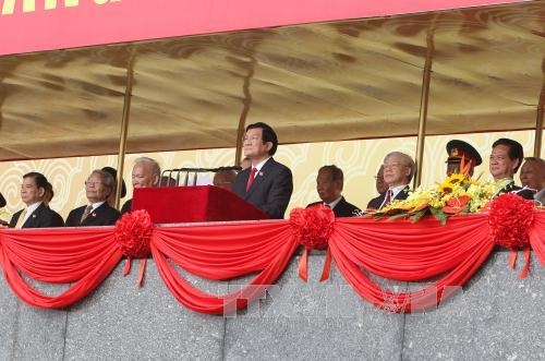 Diễn văn của đồng chí Trương Tấn Sang tại Lễ Kỷ niệm 70 năm Cách mạng Tháng Tám và Quốc khánh 2-9