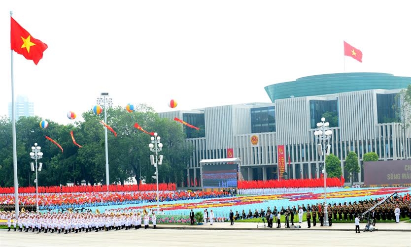 Muôn sắc màu mừng ngày hội lớn