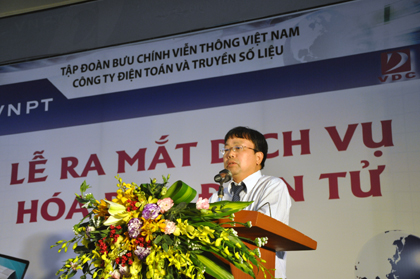 Ra mắt dịch vụ hoá đơn điện tử