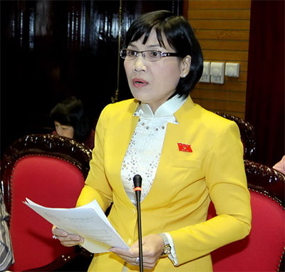 Bà Mai Thị Ánh Tuyết, đại biểu đoàn An Giang: Đẩy nhanh tiến trình cổ phần hóa doanh nghiệp Nhà nước