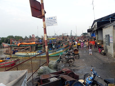 Triển vọng từ dự án nạo vét cửa sông Hàm Luông