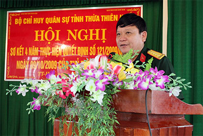 Sơ kết 4 năm thực hiện Quyết định số 121 của Thủ tướng Chính phủ