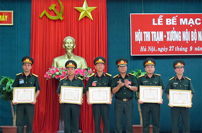 Bế mạc hội thi trạm xưởng nội bộ năm 2013