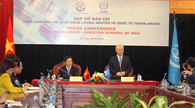 IAEA sẽ giúp Việt Nam phát triển điện hạt nhân bền vững
