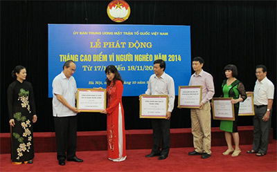 Vận động được hơn 34 nghìn tỷ đồng hỗ trợ cho người nghèo