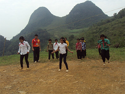 Niềm vui ở điểm trường Khau Khác