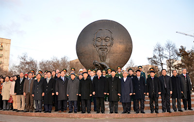 Theo dấu chân Người, vun đắp tình hữu nghị Việt-Nga